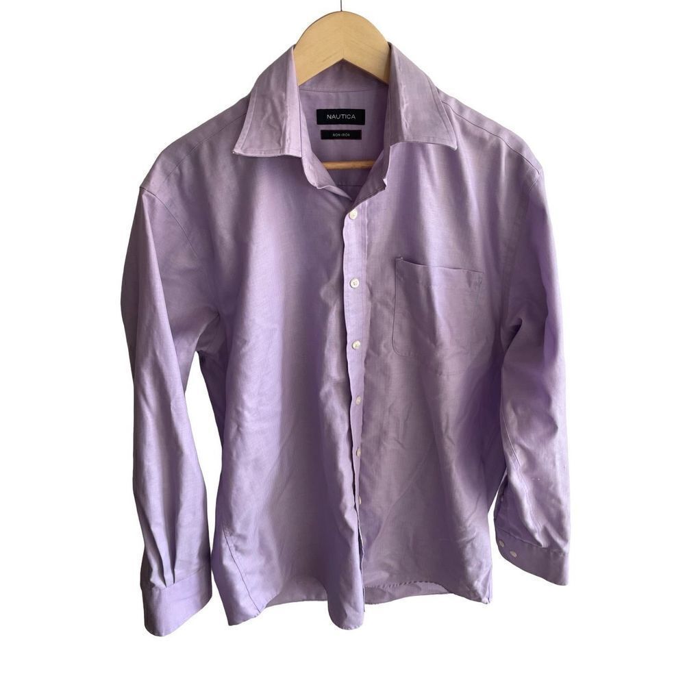 Nautica CLASSIC FIT NON-IRON PERFORMANCE POPLIN SHIRT‎